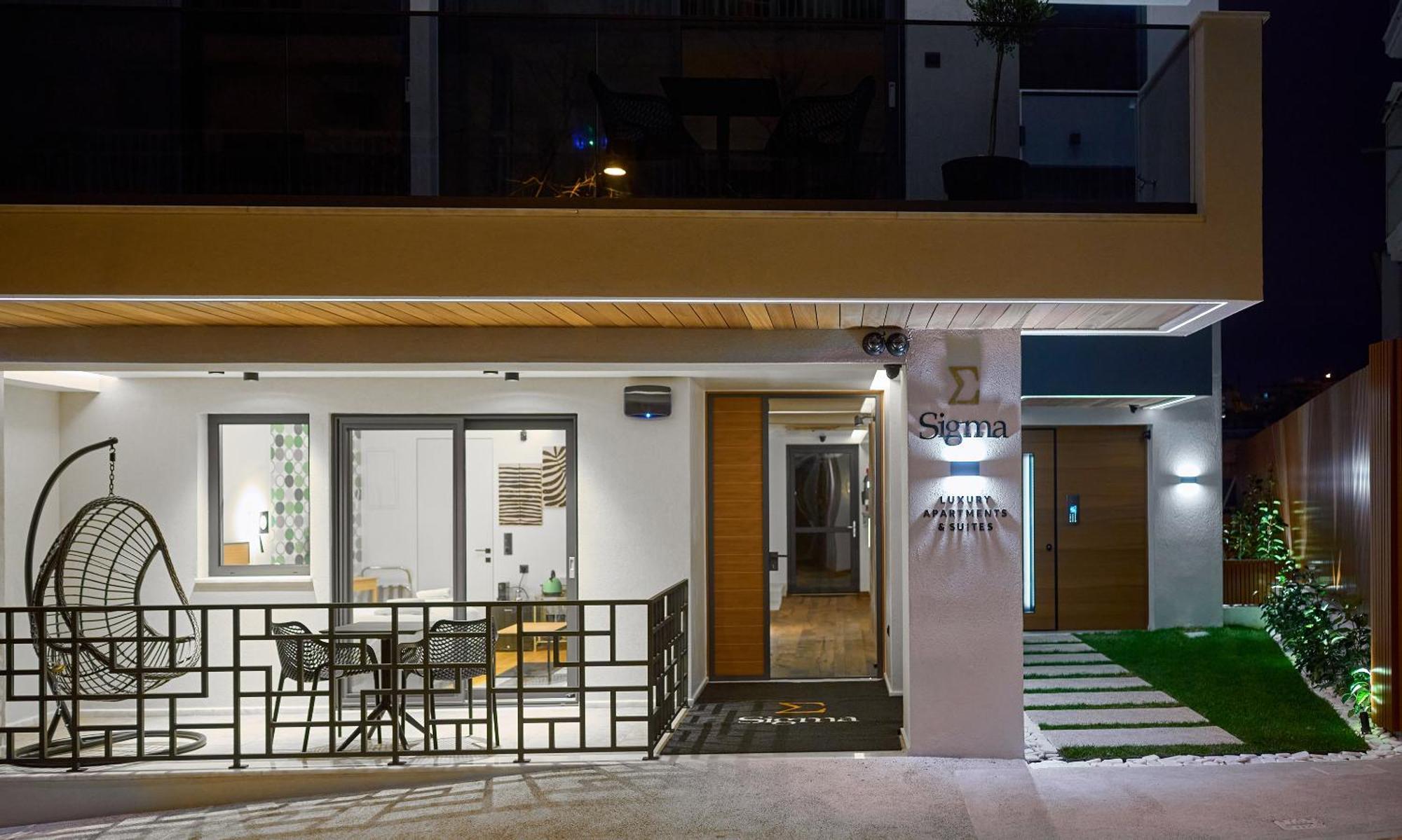 Sigma Suites Hotel Salonic Exterior foto